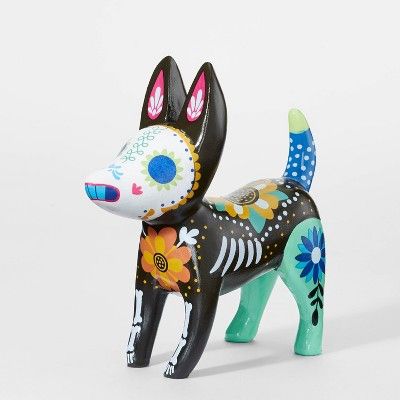 Aztec Artifacts, Mexican Calavera, Diy Day Of The Dead, Dead Dog, Cat Wedding, Mexican Skulls, Día De Muertos, Target Brands, Decorating Shelves