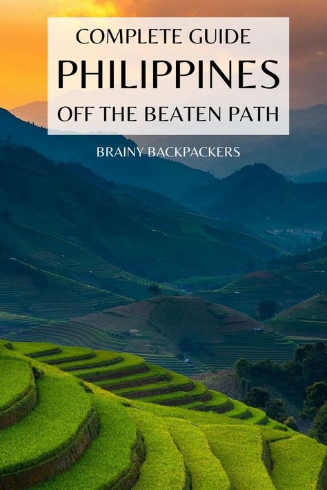 Are you searching for Philippines off the beaten path destinations? This complete guide to Philippines of fthe beaten track is all you need. #responsibletourism #brainybackpackers #sustainabletourism #offthebeatenpath #traveltips #travelguide #travel #responsibletravel #asia #southeastasia #philippines #nature #islands Philippines Off The Beaten Path, Philippines Nature, Phillipines Travel, Travel Philippines, Philippines Travel Guide, Solo Traveling, Responsible Tourism, Sustainable Tourism, Philippines Travel