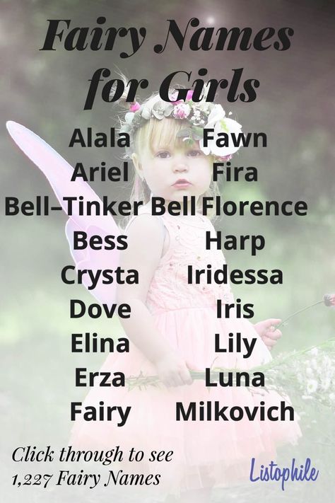 1,227 Fairy Names for Girls. Fictional female fairy names and magical and enchanting girl names. Fairy girl names are beautiful and unique. Click through to see more Fairy Girl Names. Dafont Ideas, Fairy Names, Cool Boy Names, Names For Girls, Best Character Names, Fantasy Names, Name Suggestions, Pretty Names