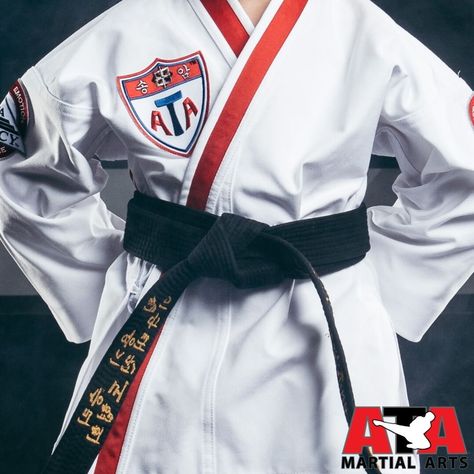 Fun Fact #4: There are NINE degrees of Black Belt! Once you achieve 6th Degree, you may become a Master, 7th Degree may become a Senior Master, 8th Degree a Chief Master and 9th Degree a Grand Master. Which Rank are you striving to achieve??    #ATAMartialArts #FunFact #Taekwondo Ata Taekwondo, The Grandmaster, Fun Fact, Taekwondo, Black Belt, Karate, Martial Arts, Defense, Varsity Jacket