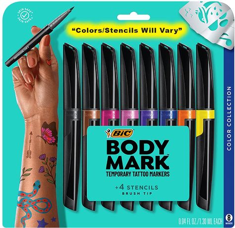 Tattoo Markers for Skin Tattoo Stencil Paper, Tattoo Markers, Tattoo Marker, Glitter Tattoo Stencils, Temporary Tatoo, Homemade Tattoos, Faded Tattoo, Stencils For Kids, Mark Tattoo