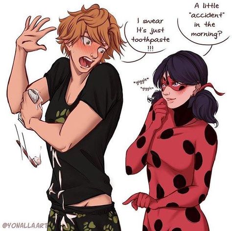 Adrinette Fanart Spicy, Hot Ladybug Miraculous, Cat Nior And Marinette Fanart, Meracouls Ladybug Fanart, Lady Buggy And Cat Noir Fanart, Miraculous Ladybug Spicy, Spicy Miraculous Fan Art, Spicy Mlb Fan Art, Hands Around Throat Aesthetic