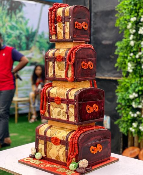 Nigerian Traditional Cake Designs, Traditional Marriage Cake Design, Traditional Marriage Cakes In Nigeria, Igbo Traditional Wedding Cake, Traditional Cakes Wedding African, Traditional Marriage Cake, Traditional Wedding Cake Designs, Nigerian Traditional Wedding Cake, Wedding Cakes Traditional