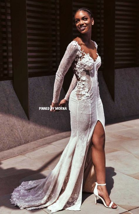 Gbemi Okunlola Wedding Dresses, Alonuko Wedding Gowns, Glam Wedding Dress, African Weddings, Strictly Weddings, Fairy Tale Wedding Dress, Black Couple, Princess Ball Gowns, Beach Elopement