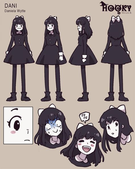 Míriam Bonastre Tur on Instagram: “I did this Dani character sheet for no reason, but I've really enjoyed it! Drawing little Dani is always so fun and relaxing! ✨ Actually I…” Dani Hooky, Height Comparison, Too Much Work, Character Reference Sheet, He He, Anime Witch, Character Sheets, Character Sheet, Illustration Character Design