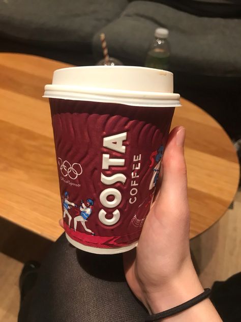 Costa Coffee Cup, Costa Coffee, Candy Packaging, Vanilla Coconut, Self Promo, Vitamin B12, Starbucks Hot, Hot Coffee, Vitamins