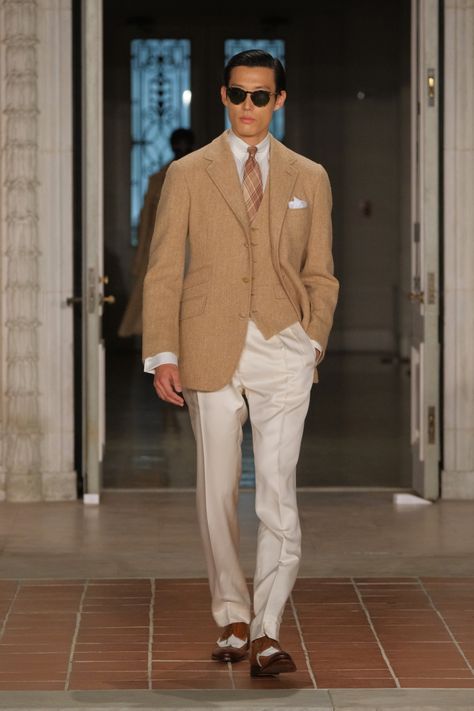 Camel Blazer, Ralph Lauren Suits, Classy Suits, Spring 23, Suits Men, Aesthetic Fits, Wedding Suits Men, 2023 Collection, Men's Wear