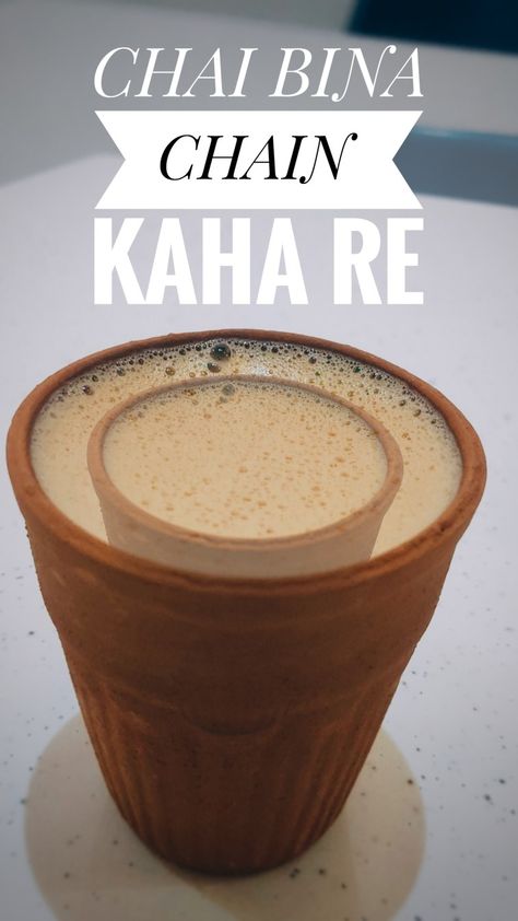 Chai tea lover Chai Bina Chain Kaha Re, Chai Tea, Tea Lover, Cooking Recipes, Tea, Chain