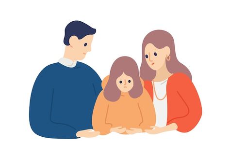 Parents Illustration Families, Cartoon Parents, Parent Illustration, Parents Drawing, Parents Illustration, Supportive Parents, Support Illustration, Parents Images, Parenting Illustration