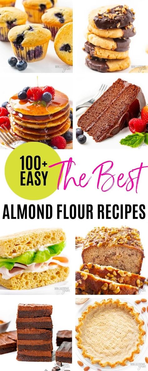 The Best Almond Flour Recipes Savory Almond Flour Recipes, Homemade Bread With Almond Flour, Recipes With Arrowroot Flour, What Can I Make With Almond Flour, Almond Flour Recipes Healthy, Flour Recipes Easy, Cornstarch Substitute, Keto Almond Flour Recipes, Almond Flour Baking