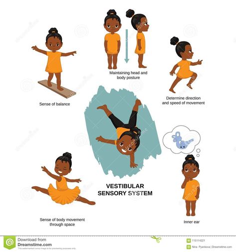 Senses Illustration, Sensory Processing Activities, Human Senses, Messy Play Activities, Ear Nose And Throat, Vestibular System, Sensory System, Sensory Processing Disorder, Body Posture