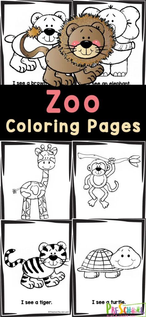 Jungle Coloring Pages Free Printable, Zoo Animal Coloring Pages Free Printable, Zoo Printables Free, Zoo Animal Crafts For Toddlers, Zoo Preschool Activities, Zoo Animals Preschool Activities, Zoo Animals Preschool, Zoo Preschool, June Activities