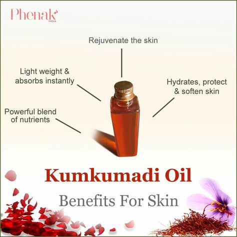 Kumkumadi Oil Benefits, Kumkumadi Oil, Saffron Oil, Herbal Cosmetics, Ayurvedic Skin Care, Saffron Flower, Facial Oils, How To Reduce Pimples, Prevent Pimples