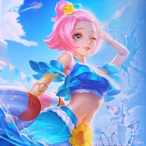 Angela Summer Vibes, Angela Summer, Mobile Legends Bang Bang, Summer Skin, Bang Bang, Mobile Legends, Release Date, First Look, Summer Vibes