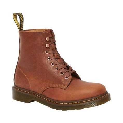 Dr. Martens 1460 Seasonal 8-Eye Boot - Tan/Polo Brown Soap Doc Martens Oxfords, Doc Martens 1460, Tan Stone, Soap Stone, Doc Martens Boots, Metallic Boots, Equestrian Boots, Steel Toe Boots, Mid Boots