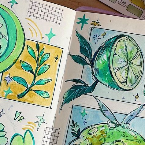 Gretel Lusky on Instagram: "Here’s a lil flip-through from my ‘ugly’ sketchbook that I finished recently 🌈✨📖 this is an A5 Talens art creation sketchbook that I use mostly for doodling, testing new tools, journaling and for whatever I feel like doing ! Usually not for very polished stuff, still I don’t think these are ugly :-) I’m really excited to start a new one! 💖💖 . . . #sketchbook #sketchbookart #sketchbookartist #artistsoninstagram #traditionalart #mixedmedia #mixedmediaart #alcoholmarkers #ohuhu #kuretake #sketchart #drawing #sketching #sketchbooktour" Ink Marker Drawing, Marker Journal Art, Talens Art Creation Sketchbook, Ohuhu Sketchbook, Ohuhu Markers Art Ideas, Alcohol Markers Art Ideas, Ugly Sketchbook, Ohuhu Markers Art, Ohuhu Art