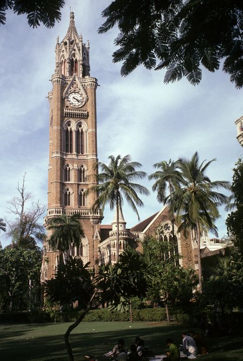 Rajabai Clock Tower, University of Mumbai, India Rajabai Clock Tower, University Of Mumbai, Mumbai City, Famous Monuments, Sky Photos, World Cities, Mumbai India, Clock Tower, Night Sky Photos