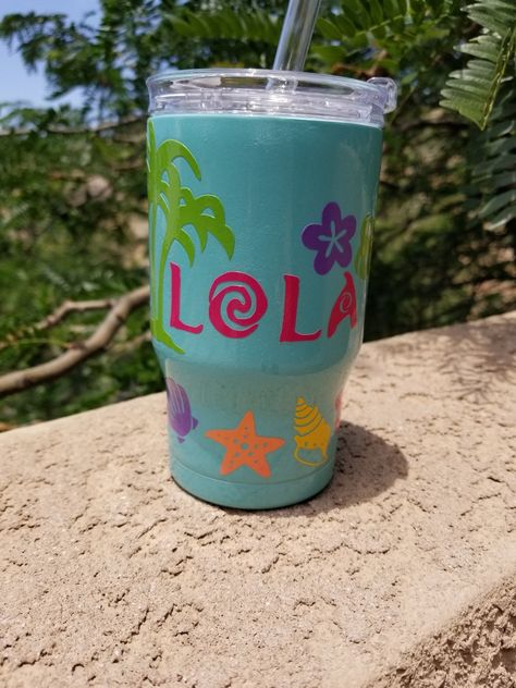 Moana inspired kids insulated tumbler Moana Tumbler, Kids Tumblers, Moana 2, Yeti Cups, Cup Ideas, Tumbler Cups Diy, Kids Tumbler, Inspiration For Kids, Tumbler Cups