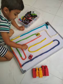 Sonshine Mumma: Playdough Car Maze Preschool Wheels Activities, Transport Playdough, Wheels Unit Creative Curriculum, Roads Creative Curriculum, Wheels Creative Curriculum, Planning Cycle, Visual Tracking, Eyfs Activities, Playdough Activities