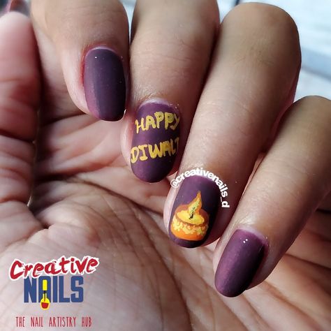 Diwali Special Nail Art, Diwali Nail Art Designs, Diwali Nail Art, Diwali Nails, Festive Nails, Minimal Nails Art, Special Nails, Floral Nail, Minimal Nails