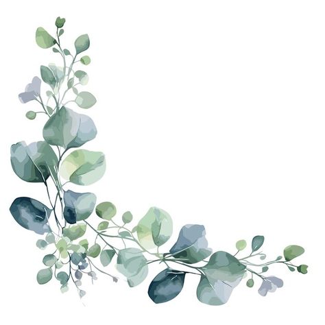 Vektor aquarell eukalyptus-brunchrahmen | Premium Vector #Freepik #vector #kologie #gold #trendy #eleganz Feuille Eucalyptus, Best Graphic Design, Stylist Tattoos, Classy Tattoos, Leaves Design, 3d Modelle, Doodle Sketch, Graphic Design Resources, Free Graphics