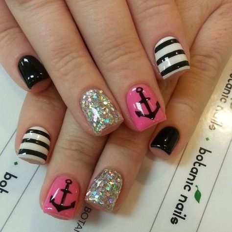 Tumblr Nails, 2014 Nails, Nails 2014, Get Nails, I Love Nails, Cute Nail Designs, Creative Nails, Manicure E Pedicure, Gorgeous Nails