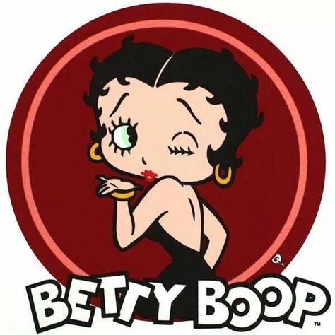 Betty Boop Icon, Betty Boop Logo, Red Betty Boop, Betty Boop Tattoos, 1930s Cartoons, Betty Boop Art, Betty Boop Cartoon, Betty Boop Pictures, Free Fun