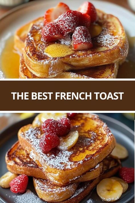 Fresh Toast Recipe, French Toast Recipe Stove Top, Texas Toast French Toast, Fried French Toast, Best French Toast Recipe, Brioche French Toast Recipe, French Toast Bread, The Best French Toast, Coconut French Toast