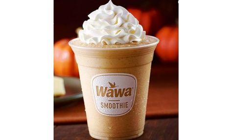 Wawa Smoothie Recipe Wawa Smoothie Recipe, Recipe With Pumpkin Puree, Recipe With Pumpkin, Smoothie Glass, Pumpkin Smoothie, Vanilla Whipped Cream, Graham Cracker Crumbs, Smoothie Recipe, Pumpkin Puree