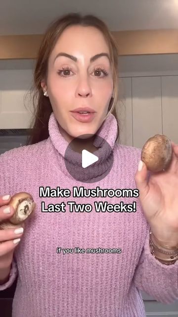 How To Store Mushrooms In Fridge, How To Store Mushrooms, Mushroom Storage, Kathleen Ashmore, Storage Hack, Instagram Money, Produce Storage, Ball Jars, Sliced Mushrooms