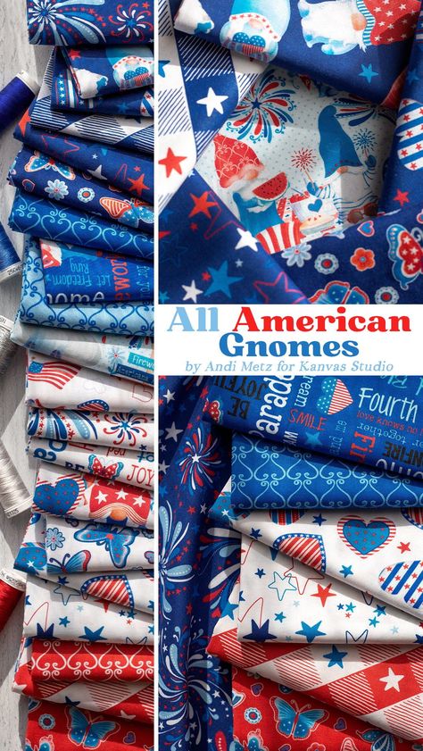 Gnome Fabric, Free Quilting Patterns, Patriotic Fabric, Quilt Fabrics, Quilt Fabric Collections, Primitive Gatherings, Shabby Fabrics, Quilting Fabrics, Holiday Essentials