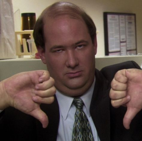 The Office Funny Pictures, The Office Pfp, Feeling Stickers, The Office Icons, The Office Aesthetic, The Office Memes, Kevin The Office, Office Cast, Kevin Malone