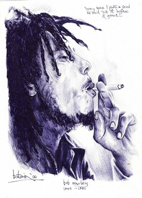 Bob Marley sketch Bob Marley Artwork, Bob Marley Tattoo, Rastafari Art, Bob Marley Painting, Bob Marley One Love, Reggae Art, Bob Marley Pictures, Bob Marley Art, Medusa Art