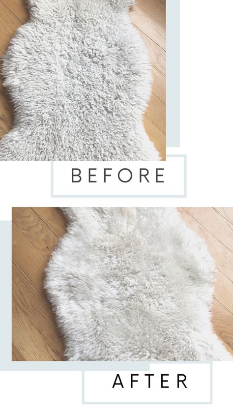 Learn how to wash a sheepskin - all steps here! How To Wash Sheepskin Rug, How To Wash Throw Pillows, White Faux Fur Rug, Organic Cleaning, Lambskin Rug, White Sheepskin Rug, Easy S, Sheepskin Pillows, Skin Cleaning