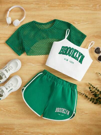 Sport Casual Outfit, Super Crop Top, Cute Outfits With Shorts, Cute Dress Outfits, Casual Preppy Outfits, Cute Preppy Outfits, Easy Trendy Outfits, Tween Outfits