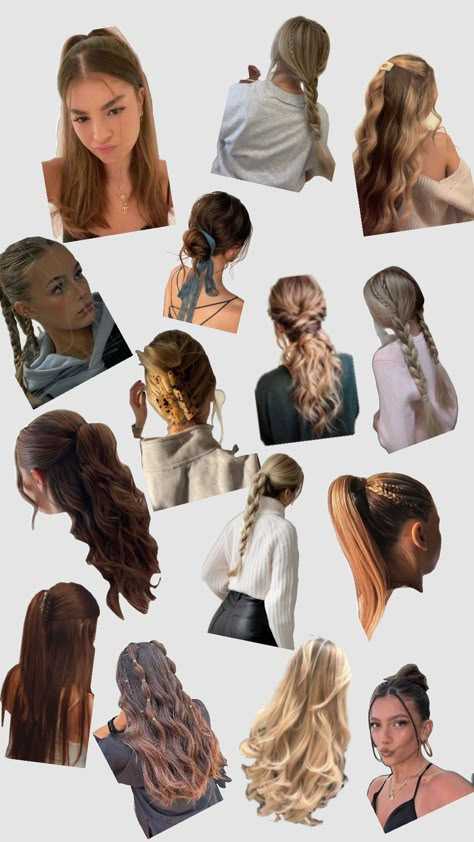 Field Day Hairstyles School, Hairstyles For Roller Coasters, Hair Stail, Postpartum Hair, Preppy Hairstyles, Hairstyle Examples, Hairstyles Design, Easy Hairstyles For Thick Hair, Beach Hairstyles For Long Hair