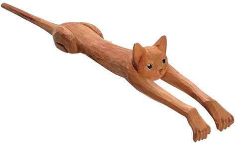 Simple Wood Carving, Back Scratchers, Back Scratcher, Got Wood, Cat Scratch, Wood Carving Designs, Wood Cat, Wood Artist, Wood Carving Patterns