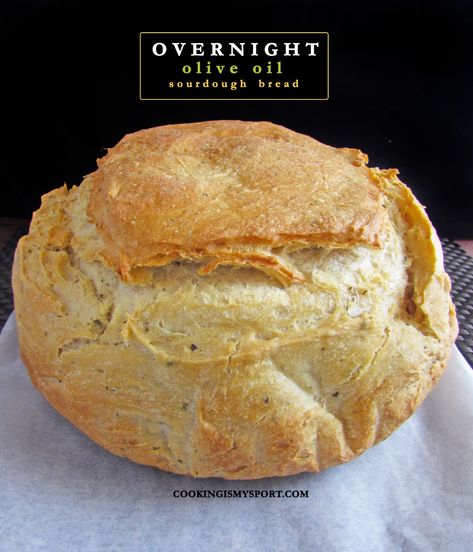 Olive Oil Sourdough Bread, Sourdough Olive Bread, Rosemary Olive Oil Sourdough Bread, Overnight Sourdough Recipes, Ferment Recipes, Baking Bucket List, Overnight Sourdough Bread, Sourdough Buns, Bread With Olive Oil