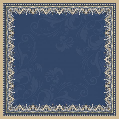 Floral Square Frame, Marco Floral, Square Border, Vintage Borders, Background Design Vector, Classic Card, Floral Squares, Elegant Frame, Black And White Wallpaper