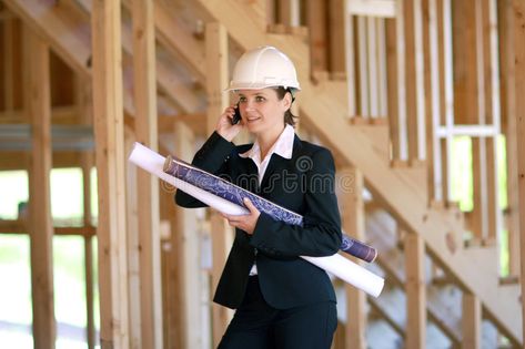 Yong female architect. Young female architect at construction site , #affiliate, #architect, #female, #Yong, #site, #construction #ad Female Architect Aesthetic, Architect Person, Architect Female, Architects Drawing, Architects Logo, Architect Career, Female Architect, Engineering Life, Architect Sketchbook