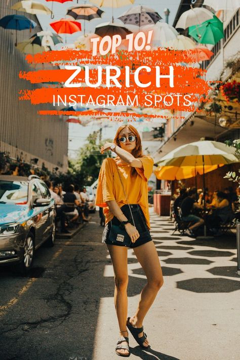 The 10 best Instagram spots in Zurich, including picture and location linking. Zurich Photo Spots, Zurich Instagram Spots, Zurich Photo Ideas, Switzerland Instagram Pictures, Europe Instagram Pictures, Zurich Switzerland Summer, Zurich Itinerary, Zurich Aesthetic, Zurich Summer