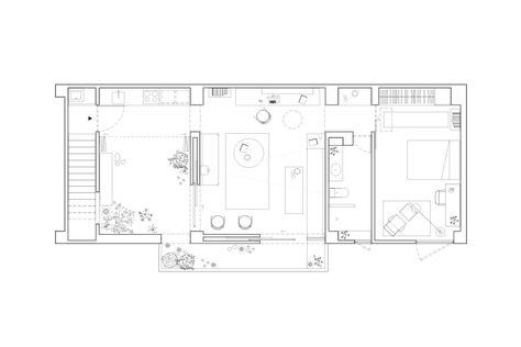 Flat Plan, Plan Villa, Open Gallery, Apartment Layout, Architecture Design Concept, Shed Design, Island Home, Mini House, Barndominium