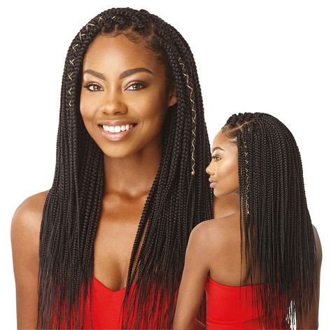 X-PRESSION BOX BRAID MEDIUM NATURAL TIP 45 STRANDS 14\ Box Braid Medium, Dance Competition Hair, Competition Hair, Sleek Ponytail Hairstyles, Quiff Hairstyles, Birthday Hairstyles, Quick Braided Hairstyles, Box Braid, Cool Braid Hairstyles