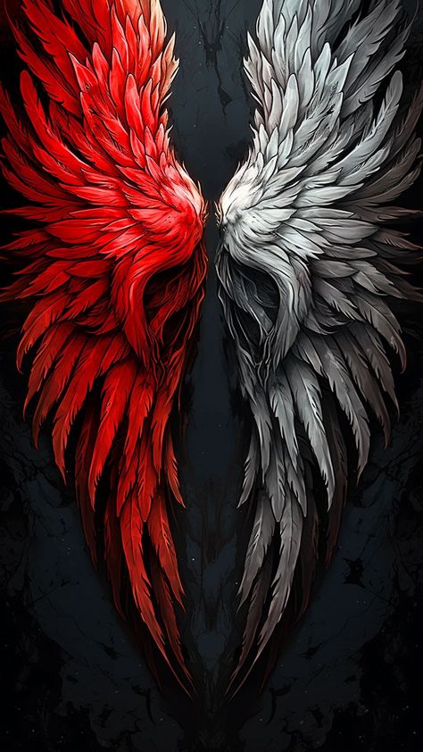 Wings Wallpaper, Dark Background Wallpaper, Android Wallpaper Art, Dark Fantasy Artwork, Angel Wallpaper, Photo To Cartoon, Dark Phone Wallpapers, Art Gallery Wallpaper, Phone Wallpaper For Men