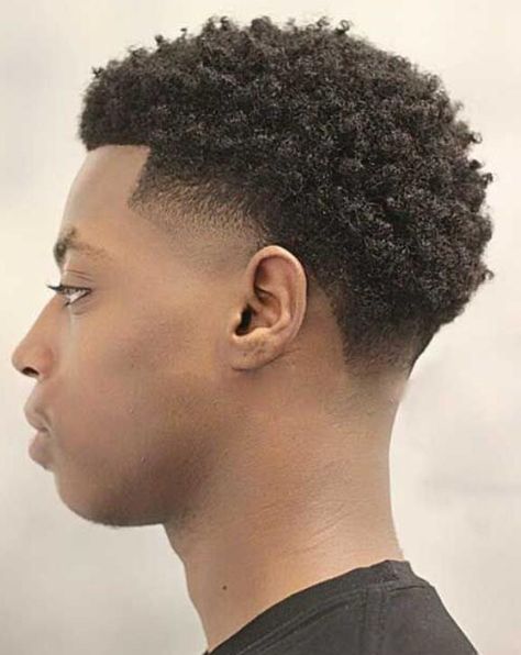 Classical African American Blowout Black Man Haircut Fade, Low Haircuts, Temp Fade Haircut, Black Haircuts, Blowout Haircut, Black Haircut Styles, Men Fade Haircut Short, Fade Haircut Styles, Black Haircut