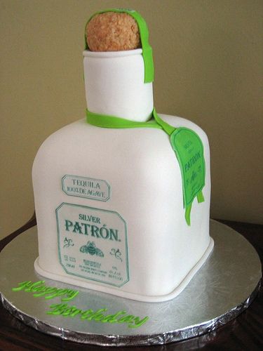 Tequila Cake, Margarita Cake, Patron Bottle, Bottle Cake, Patron Tequila, 21st Birthday Cakes, Adult Birthday Cakes, Custom Birthday Cakes, Sculpted Cakes