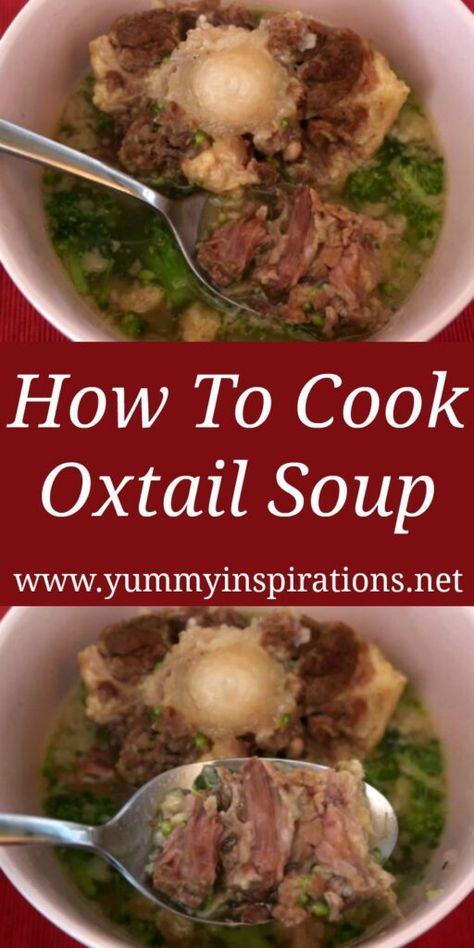 Oxtail Soup Crockpot, Oxtail Soup Recipes Crockpot, Oxtail Soup Hawaiian, Oxtail Pho Recipe, Hawaiian Oxtail Soup Recipe, Ox Tail Soup Recipe, Oxtail Pho, Oxtail Recipes Crockpot, Oxtail Soup Recipe