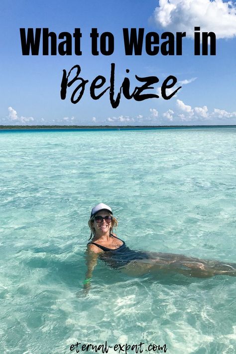 A complete Belize packing list to help you plan your trip to this gorgeous country. Wondering what to wear in Belize as a woman? Here's your guide Belize Vacation Outfits, Winter Vacation Packing List, Belize Honeymoon, Mexico Packing List, San Ignacio Belize, Winter Vacation Outfits, Belize Vacation, Belize Barrier Reef, Belize Beach