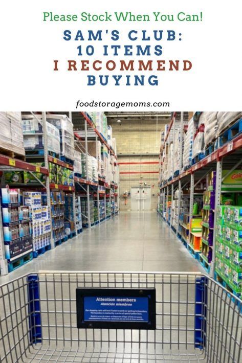 Sams Club Shopping, Traditional Homemaking, Vintage Skills, Survival List, Prepping For Beginners, Sam’s Club, Money Saving Strategies, Self Reliance, Emergency Prepping