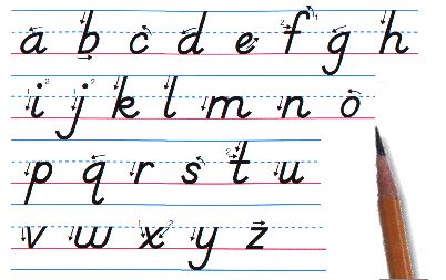 handwriting: from d’nealian to cursive – good tree montessori homeschool Nelson Handwriting Alphabet, Montessori Handwriting, Dnealian Handwriting, Nelson Handwriting, Handwriting Template, Handwriting Worksheet, Cursive Handwriting Worksheets, Teaching Cursive, Improve Writing Skills